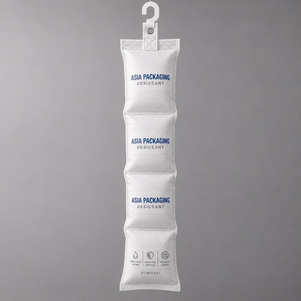 Container Desiccant — Dual-layer container desiccant