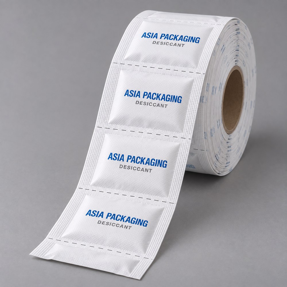 Continuous Roll Form Desiccant — Machine-fed roll