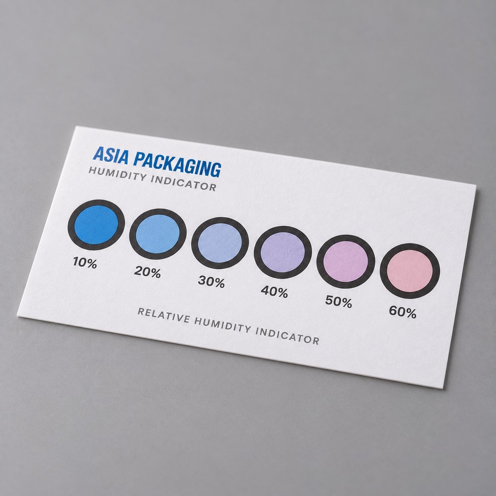 Humidity Indicator Cards — Reversible humidity indicator